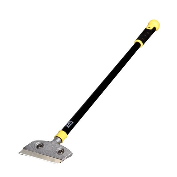 Handlive Floor Scraper Tool With Long Handle - Includes 10 Extra Razor Blades For Tile, Glass, Stove Cleaning - View #7