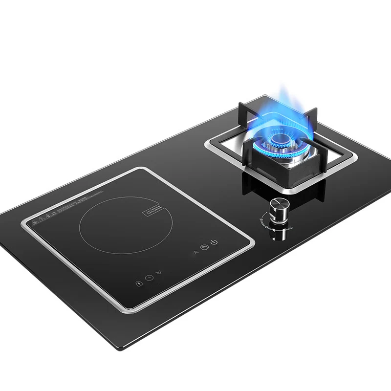 dual gas induction cooktop