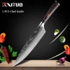 Manche en bois coloré Chef 8-JD-R1