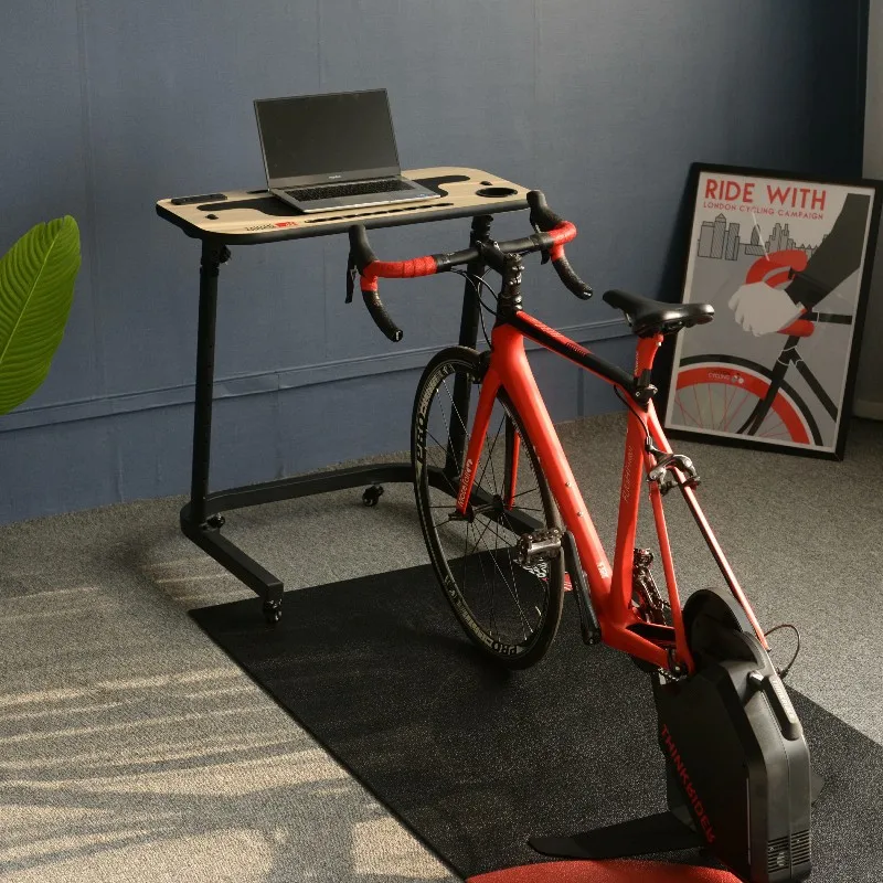 ThinkRiderバイクトレーナーテーブルデスク (USB/ACソケット付き