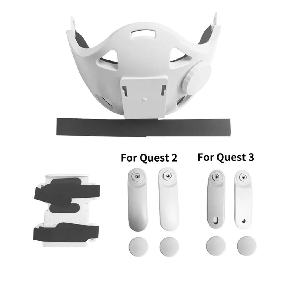 Head Strap Accessories For Meta Quest3 With Battery Holder Precision Hole Adjustable Release Pressure Elite Vrk38 Laudtec details