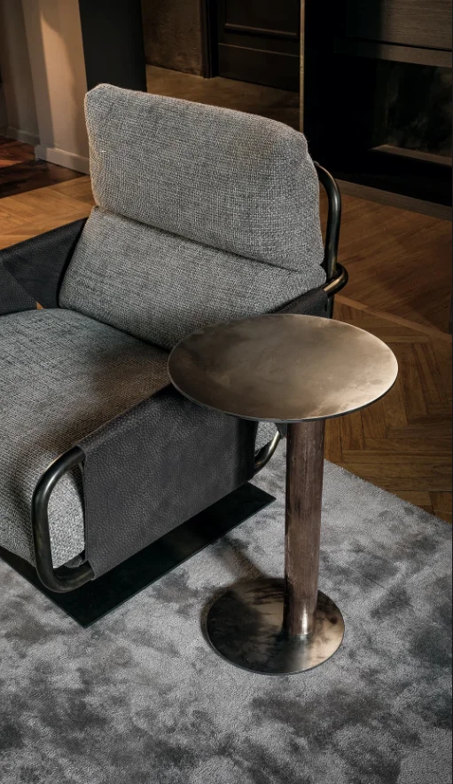 Luxury Side Table Coffee Table Hotel Living Room Luxury Furniture Modern Design Side Table with Metal Legs