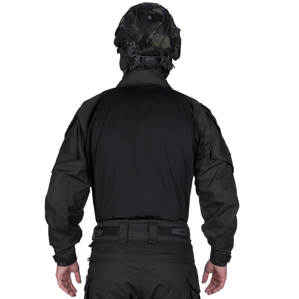 IDOGEAR Mannen G3 Combat Shirt met elleboogbeschermers Rapid Assault Shirts Met Lange mouwen Tactische Outdoor Kleding (Ranger Green, Large