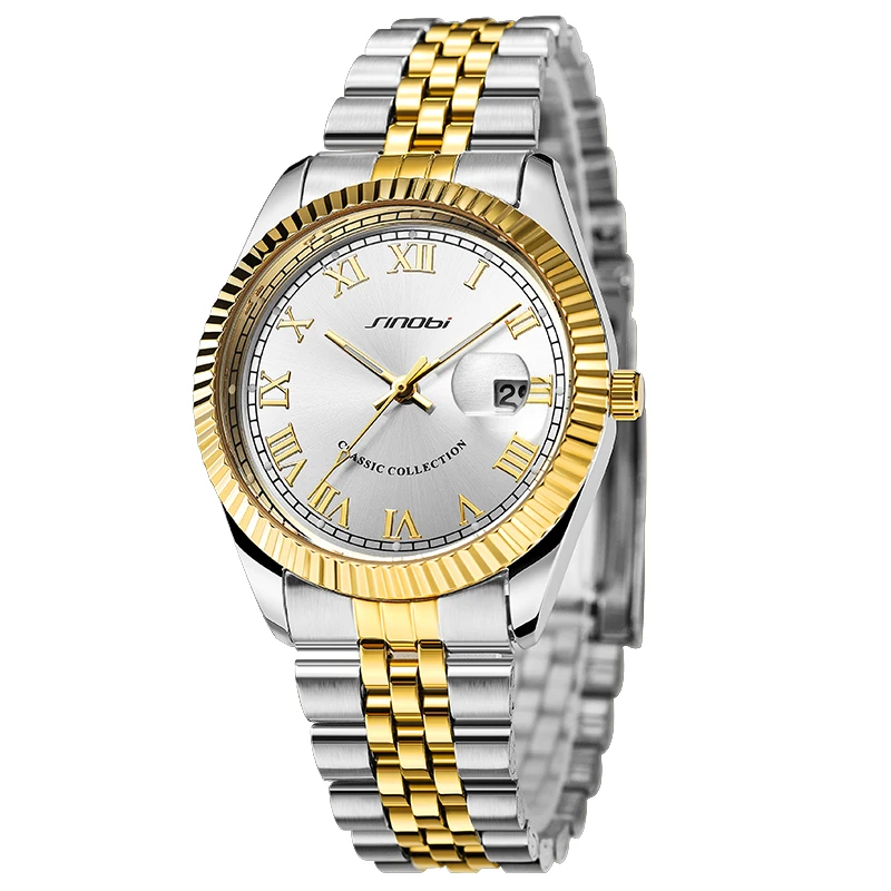 Customizable Water Resistant Analog Quartz Watch For Men Oem