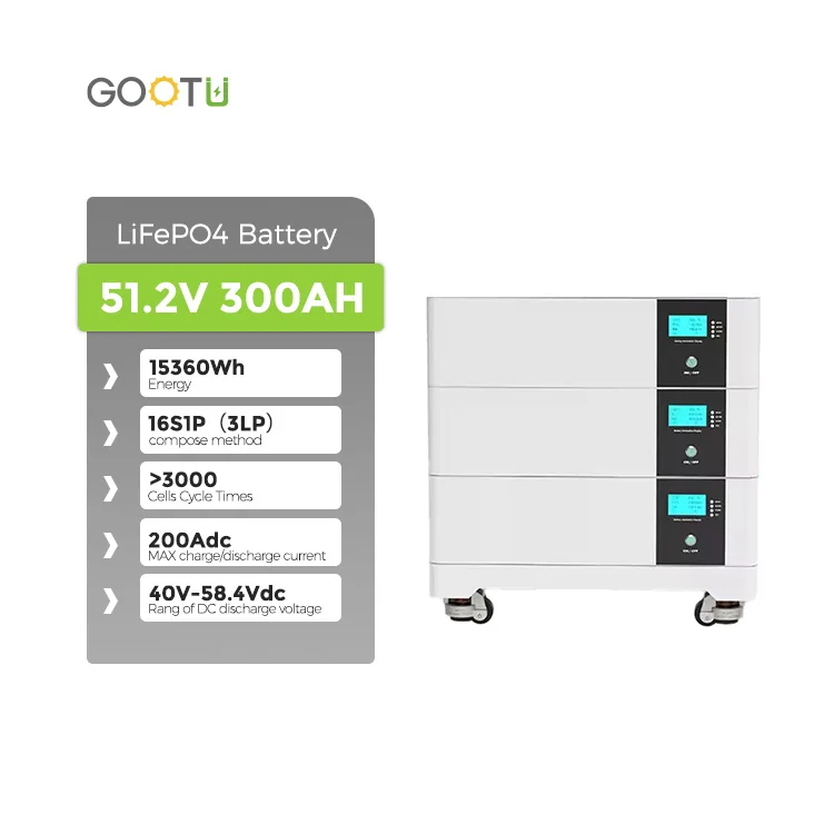 Stackable Energy Storage Battery 48v 51 2v 100ah 200ah 300ah 400ah 5kw 10kw 15kw 20kwh Off