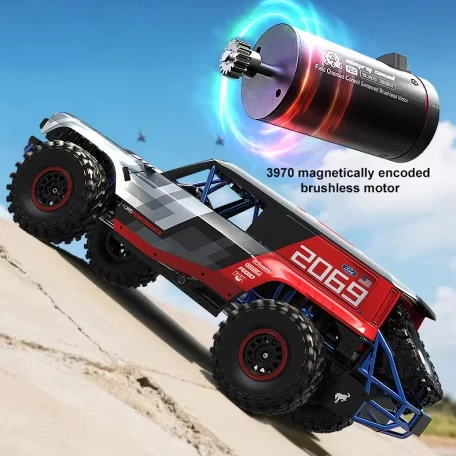 MJX Hyper 1:8 Scale Brushless H8P RC Car - off-Road Fun