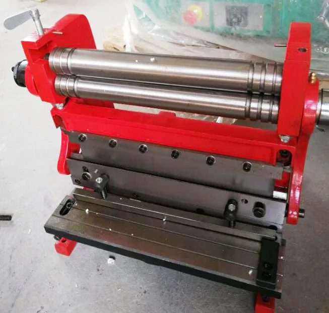 Three Function Flat Cutting Rolling Bending Iron Sheet Bender Multifunction Metal Sheet Rolling Machine