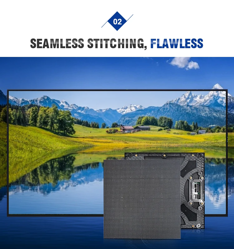 Unique Design Full Color Programmable Wall Mount Poster Outdoor P6 Led Display Billboard Screen 4K Low Power Consumption