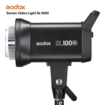 Godox SL100Bi 100W 2800-6500K White Yellow Version LCD Panel LED Video Light Continuous Output Bowens Mount Studio Light detail image