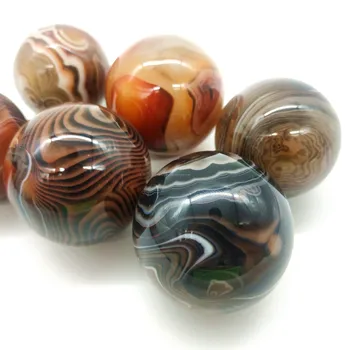 natural Healing Agate Sphere Red Sardonyx Quartz Crystal Ball bullets beads For Sale