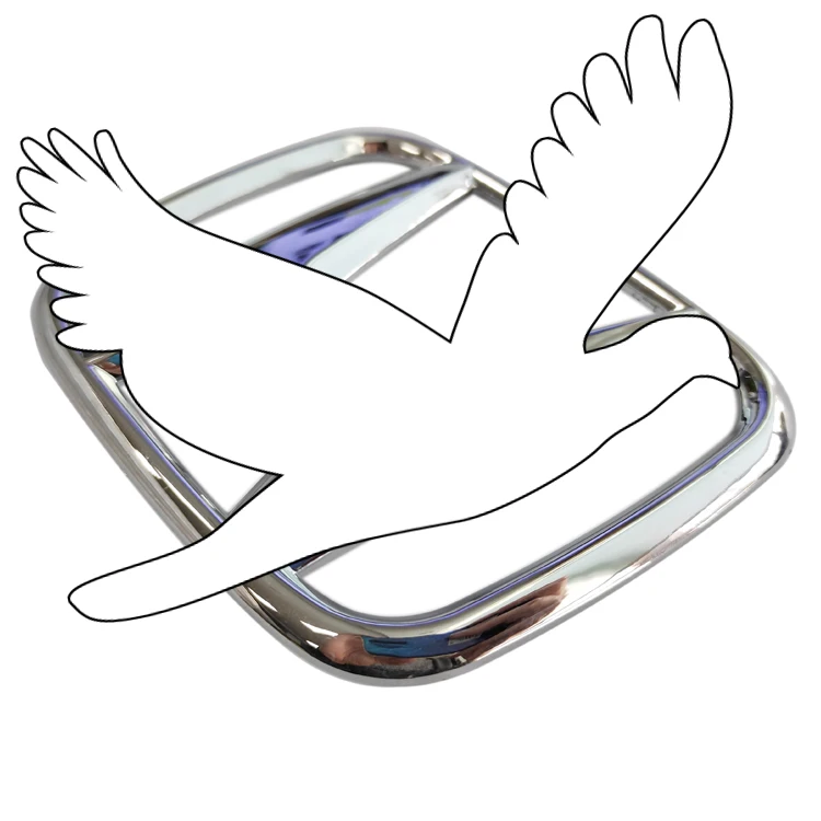 Front Grille Emblem for honda Civic (2016-2020) Year 2016 2017 2018 2019 2020