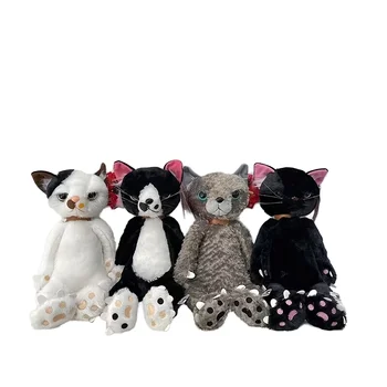 Hot Selling Unisex Kitty Grumpy Plush Cat Cartoon Doll Soft PP Cotton Filled Spoof Cat Toy Perfect Beaten Doll Birthday Gift