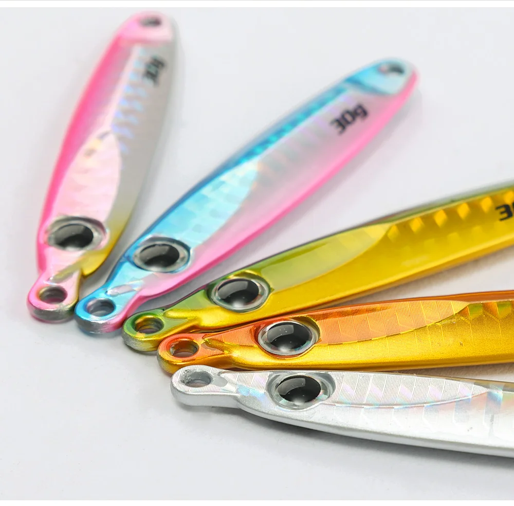 Jigging Pro 10g 15g 25g 30g 40g 60g Pesca Saltwater Metal Fishing Lures Tungsten Jigs