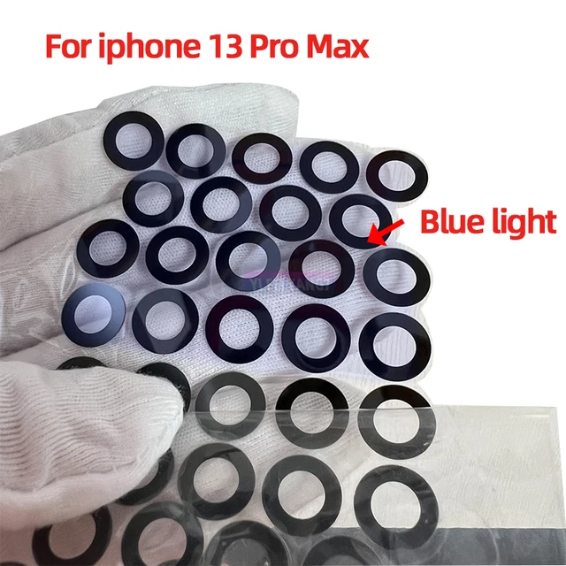 Original Set Back Camera Glass for iPhone 11 12 13 14 Pro Max MINI XR XS Rear Camera Cover Lens 3M Sticker Holder Parts
