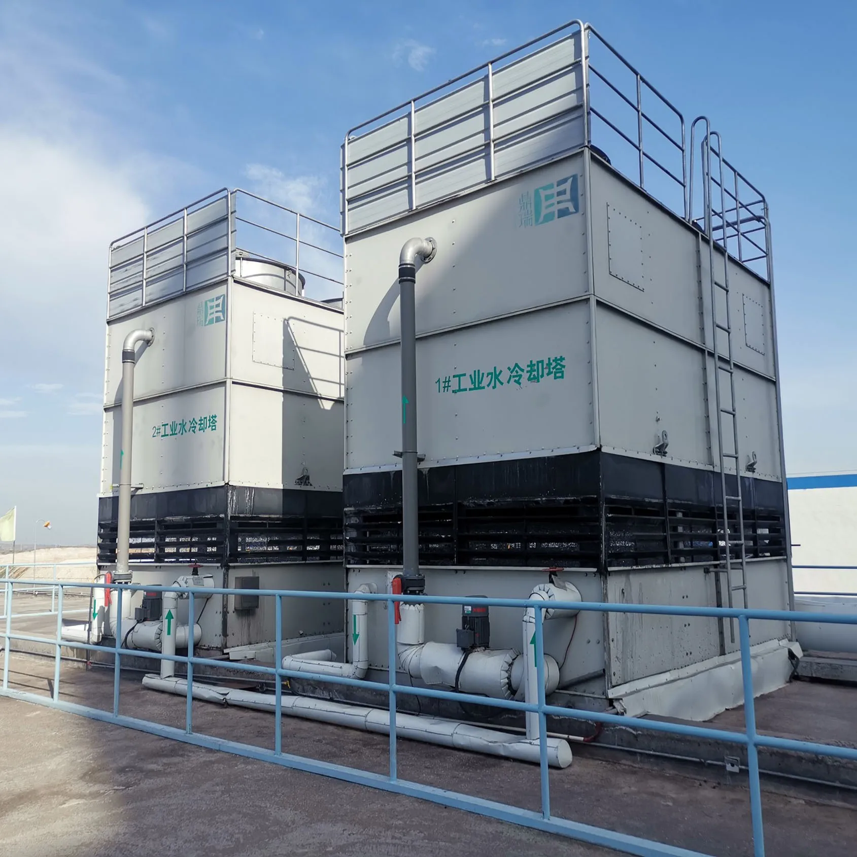 Industrial Efficient COOLING TOWER FILLER 10-200 T/h for Induction ...