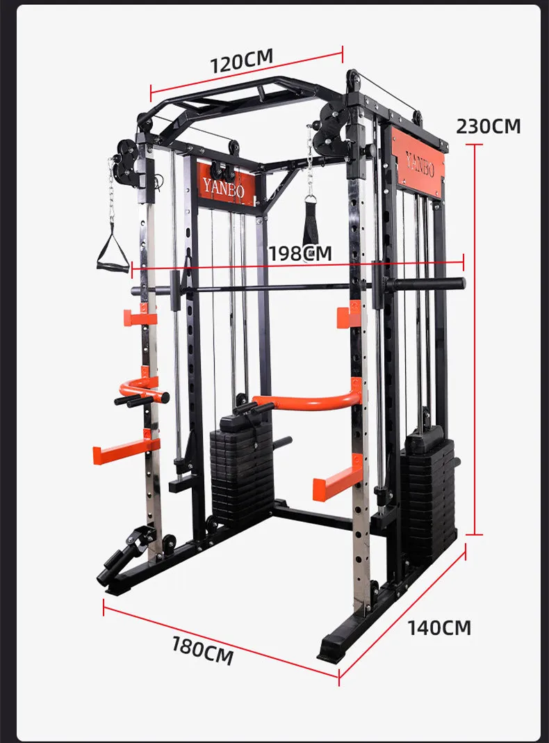 Gym Equipment Body Building Multi-functional Trainer Smith Machine Home Gym For Sale Made In China - Buy  Home Gym Equipment supplier