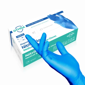 Nitrile glove non sterile gloves with aloe vera latex free and powder free nitrile glove