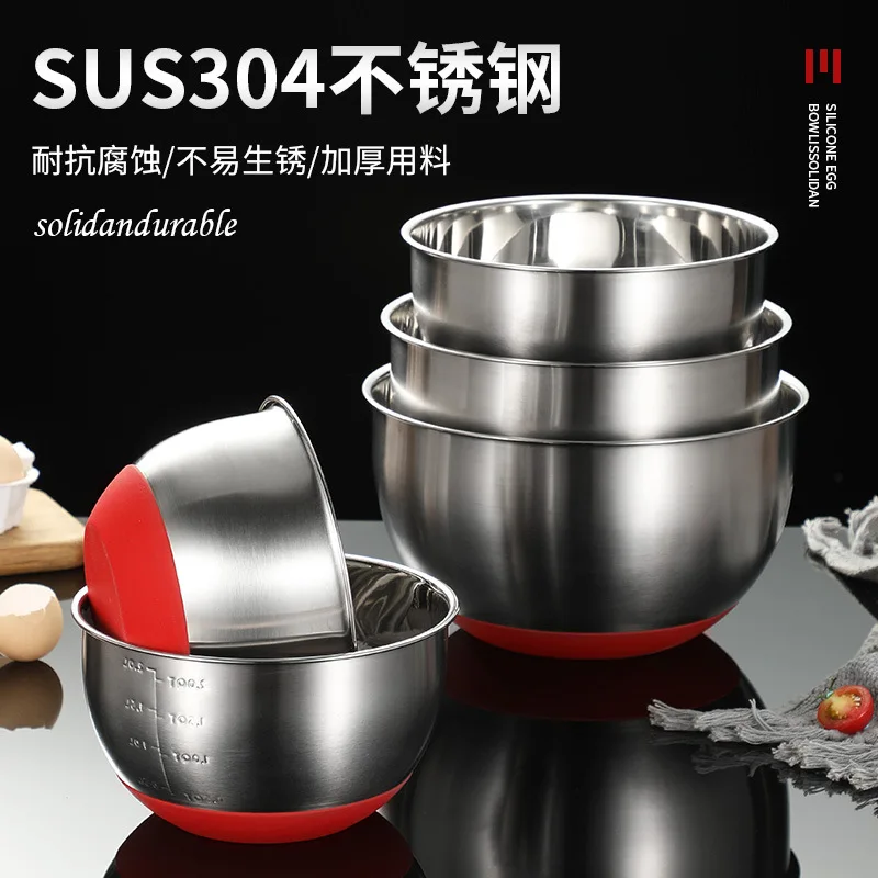 Утолщенная раковина из нержавеющей стали 304 для мытья с весами выпечки смешивания салата