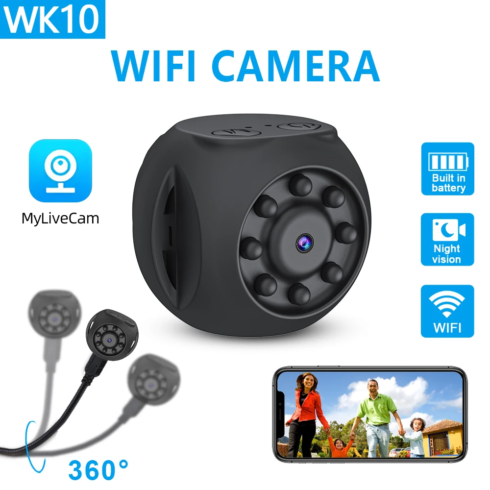 Best Selling WK10 WIFI Mini Camera Smart Home Security