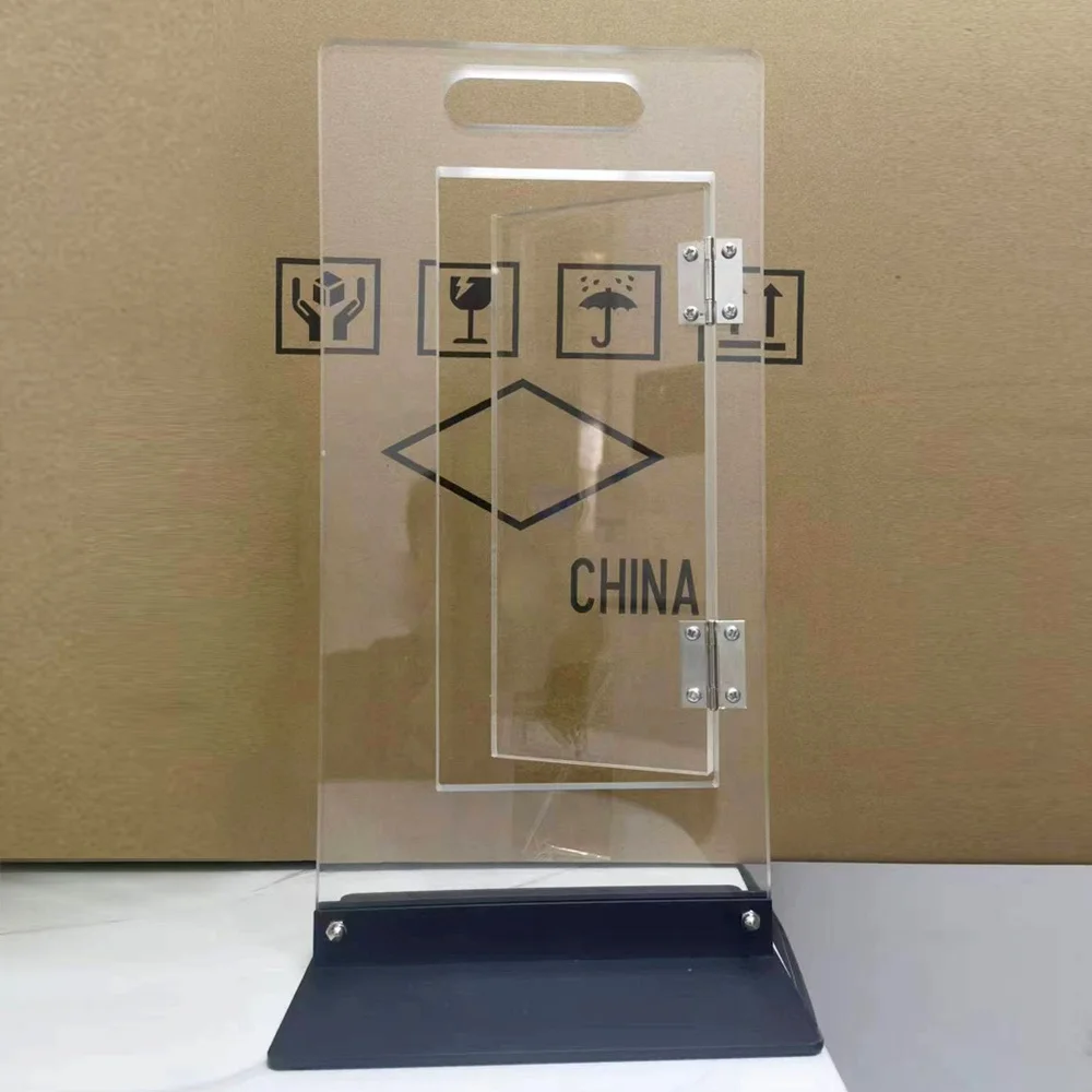 Smart Glass Door Lock Display Rack - Easy Installation