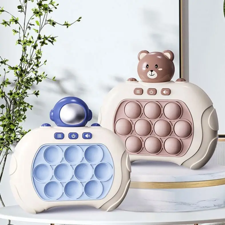 2023 New Quick Popit Fast Push Game Cute Animals Console Generation3 Electronic Pro Kids Toys 2024  Fast Push Game
