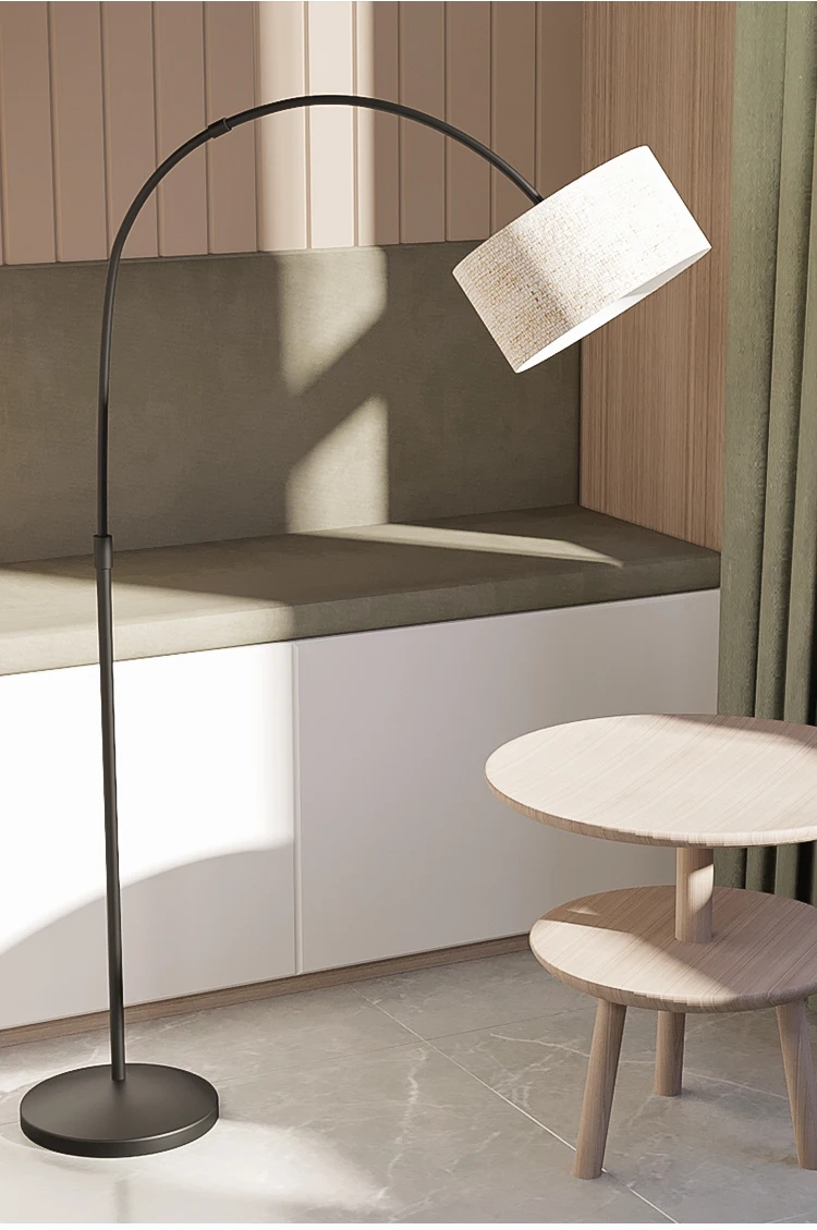 fishing floor lamp rod