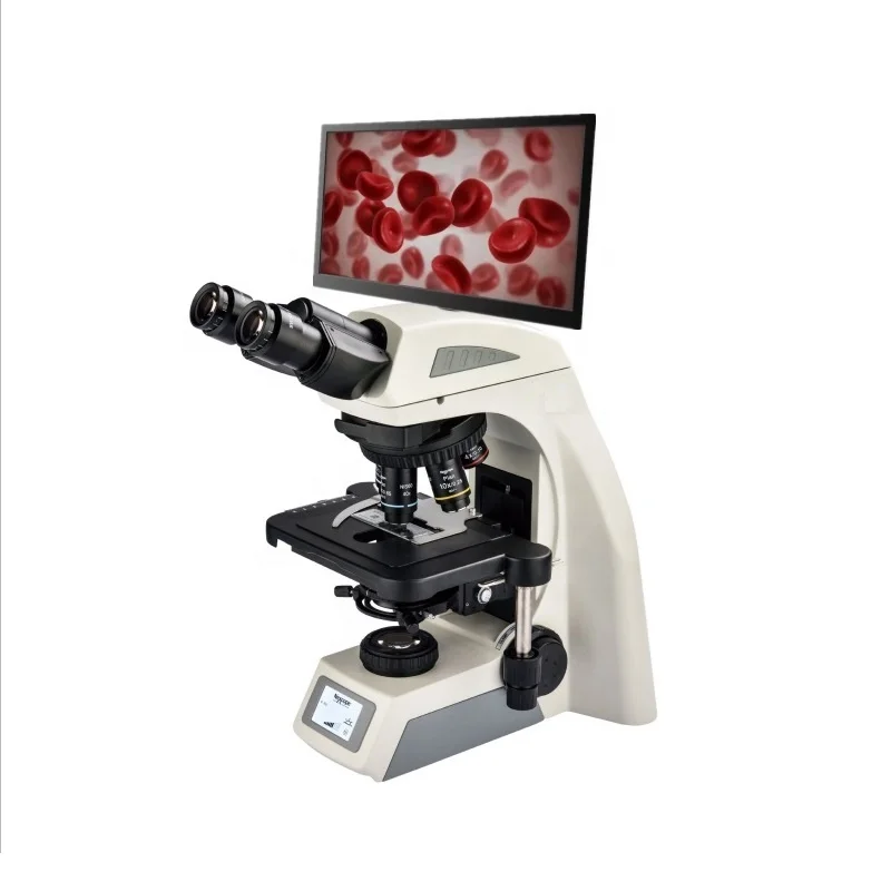 BOSHIDA NE610 Serial Trinocular Biological Microscope with ECO System and Auto Light Intensity Adjusting