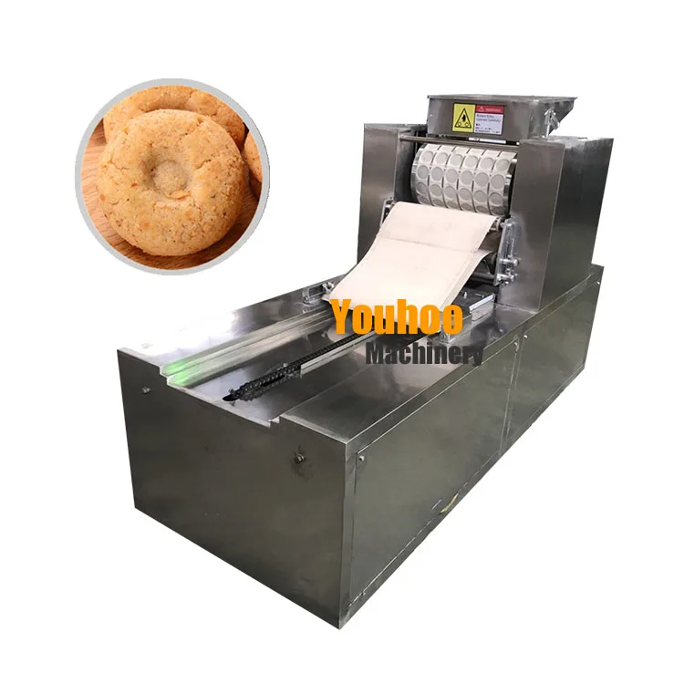 Small Factory Cookie Biscuit Rotary Moulding Molding Machine Dough Forming Machine for Biscuit