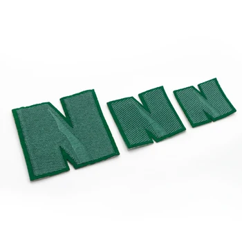 English Embroidery, Flat Embroidery Computer Embroidered Alphabet Patches, Patch Cloth Stickers, Clothing Accessories.