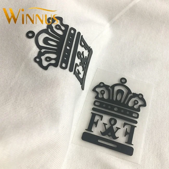 custom logo iron on transfers