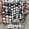 Natural pink zebra stone