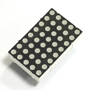 5x8 LED Dot Matrix Display Round Pixel for Industrial Equipment Status Indicator Panel