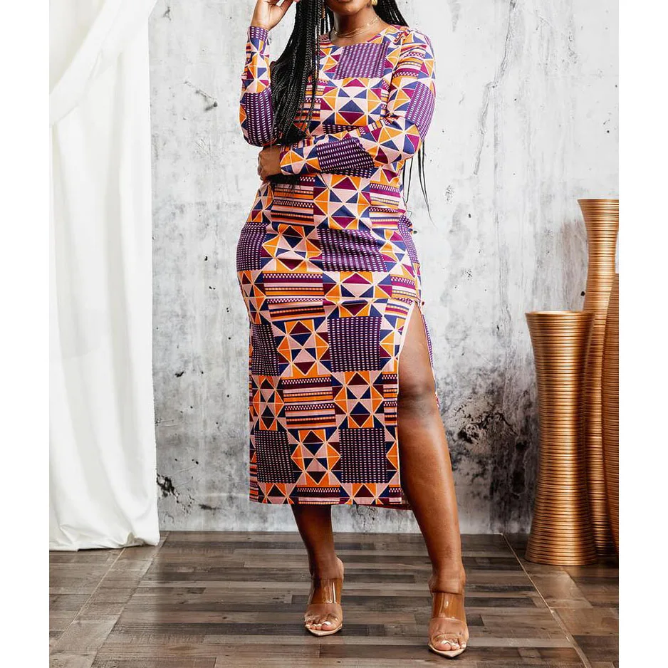 long kitenge dresses for slim ladies Mix and Match Kitenge Long Dresses for Slim Ladies Kenya