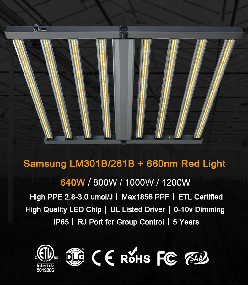 48 Watt Uva Uvb Bar Greenhouse Strawberry Full Spectrum Triple Chip Led