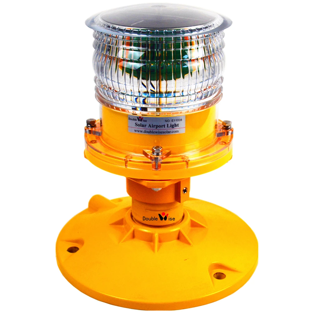 Solar Taxiway Edge Light for FAA Elevated Airport Runway Lighting at Good Cost Performance