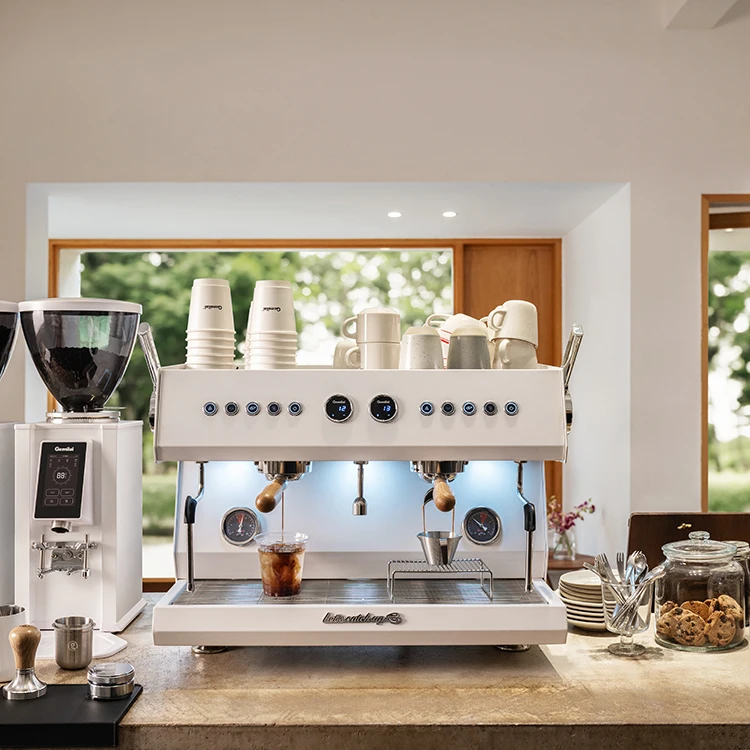 Gemilai エスプレッソマシン ホワイト 付属品あり 【公式通販】