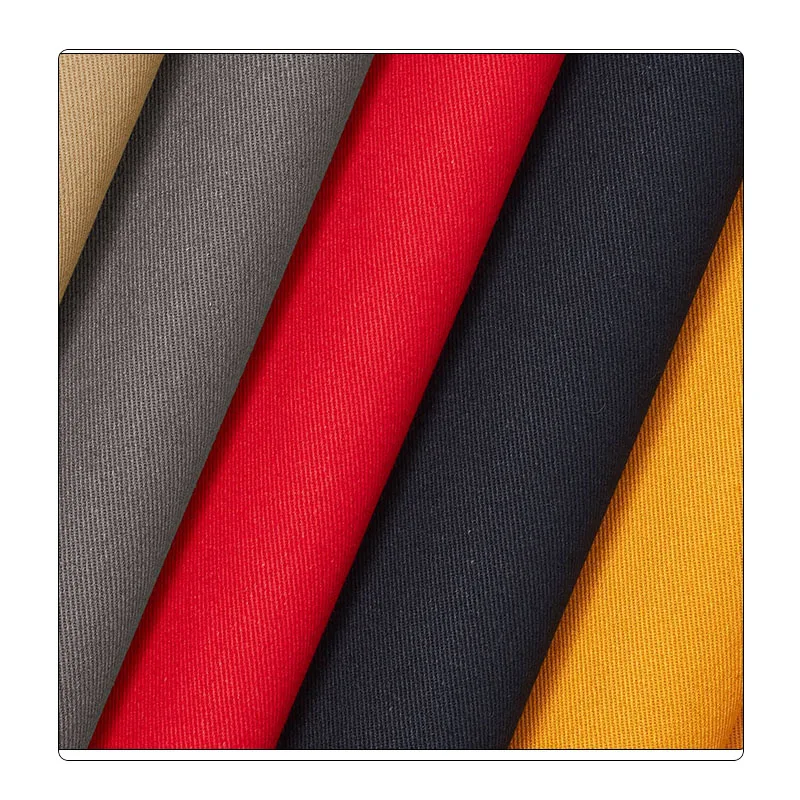 Twill Backing Gabardine Garment Fabric for Workwear Uniform