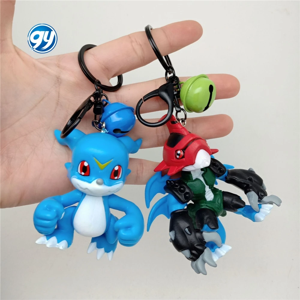 6個/バッチアニメデジモンアドベンチャーアグモングレイモン