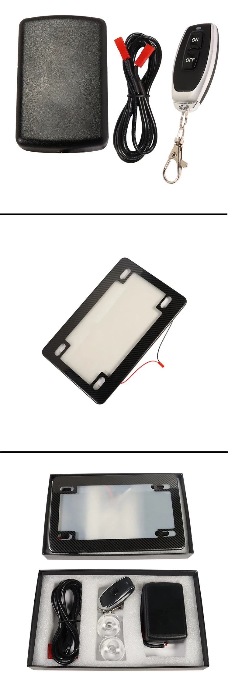 Electrical Control Privacy Film Pdlc License Plate Holder For