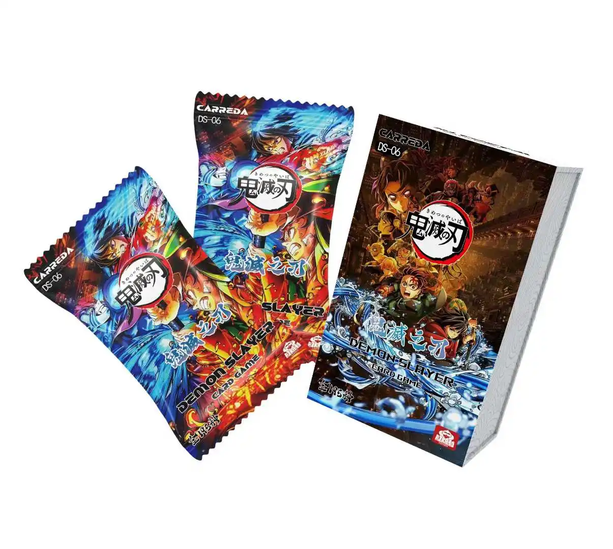 Aikaho Vol.6 Demon Slayer Collection Cards Packs Kimetsu No Yaiba DS-06  Anime Game Playing Card Booster Box Kids Toys Gift