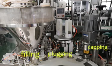 METICA Automatic Powder Granules Filling Machine for 500g Granule Powder Filling in Jar and Plastic Bottle