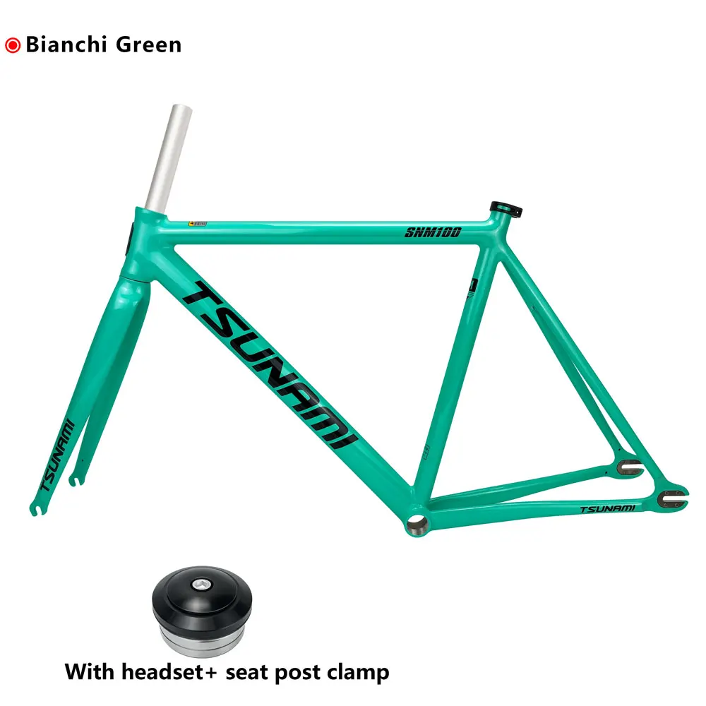 Tsunami 700C SNM 100 Aluminum Alloy Fixed Gear Bike Frame