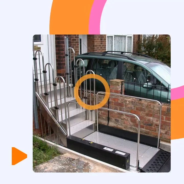 Factory Price Wheelchair Platform Lift Electric Disabled Scissor Lift