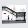 Ragazza con palloncino rosso 60x80cm