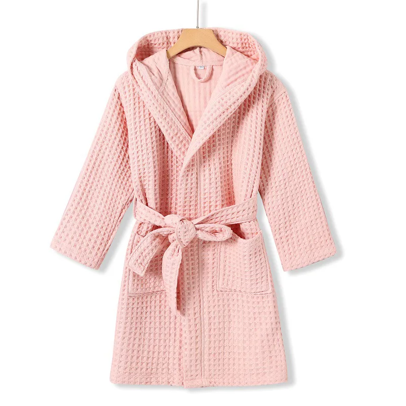 Wholesale Bathrobe Premium Cotton Hotel Bathrobe Custom Striped Poncho Bathrobe Luxury details