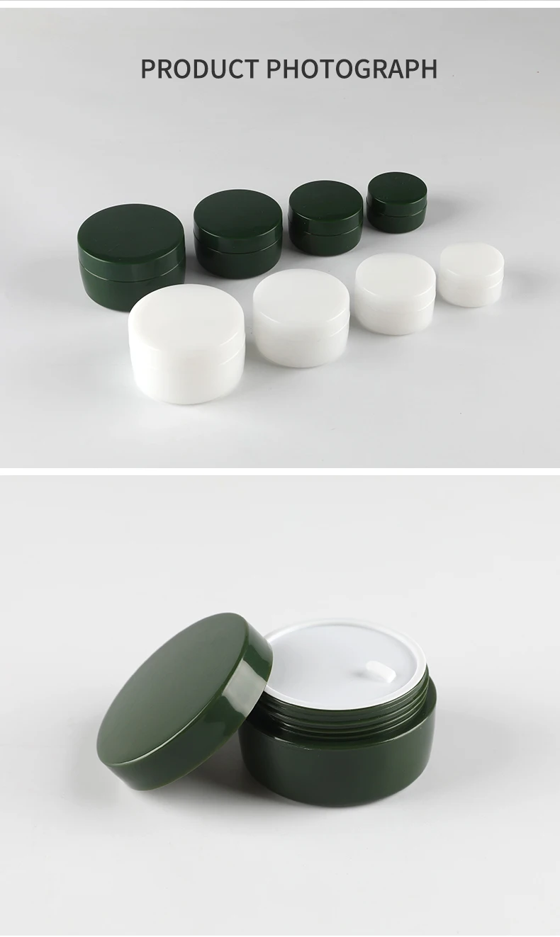 Luxury Custom 10g Round Cosmetic Packaging Face Cream Jars Skin Care