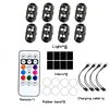 Eight lights one remote control Velcro