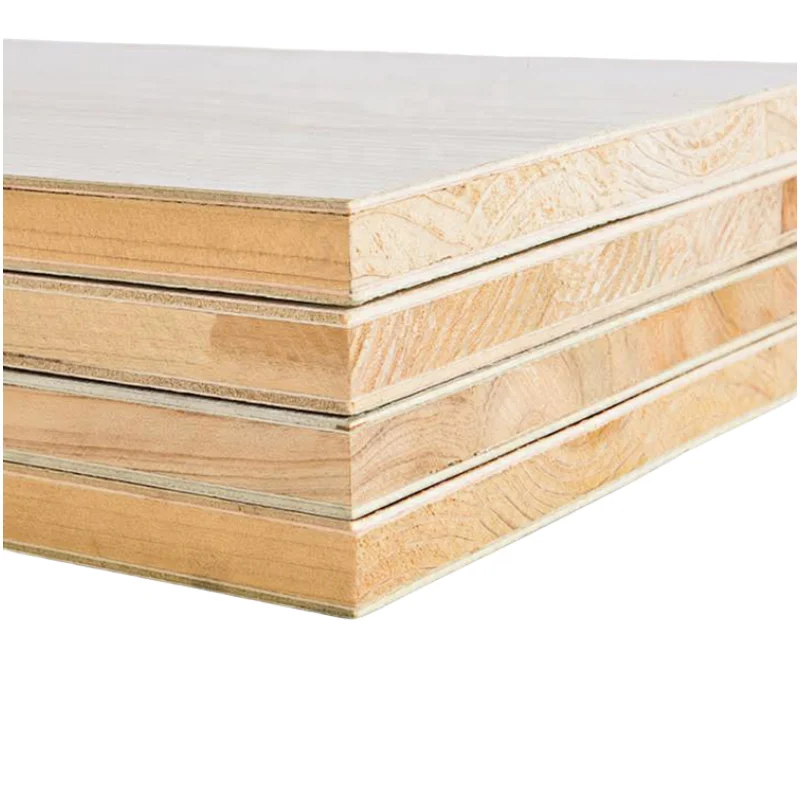 Factory Price Custom Thickness  2440*1220mm Solid Rubberwood Board Finger Jointed Timber Board For Furniture