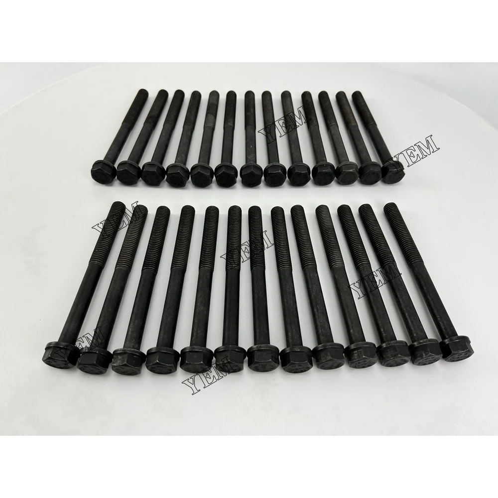 For Komatsu 6D107 Cylinder Head Screw OEM Engine Parts 2