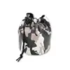 Gray pouch bag
